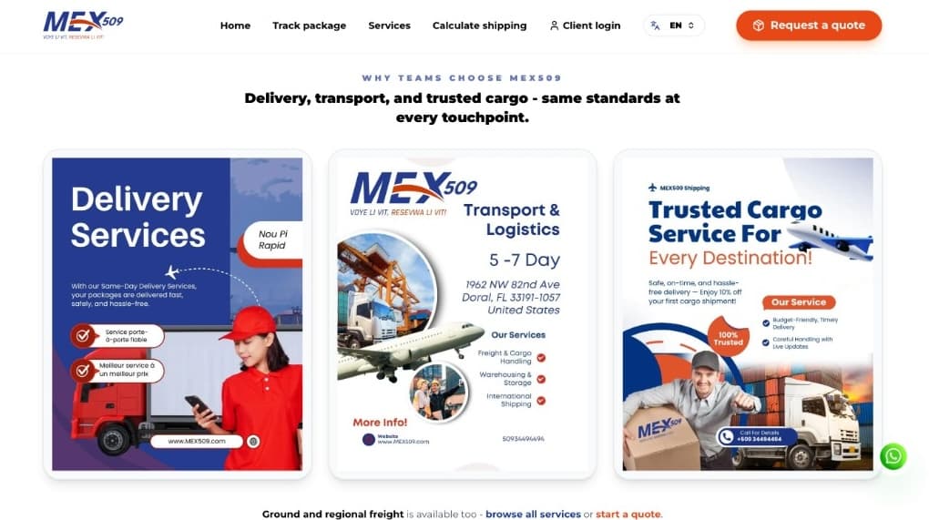 Screenshot: MEX 509